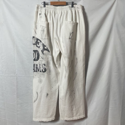 Vale White Sweatpants Sz. M