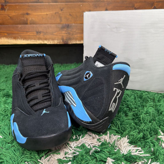 JORDAN 14 UNI BLUE SZ. 10.5 (BOX)