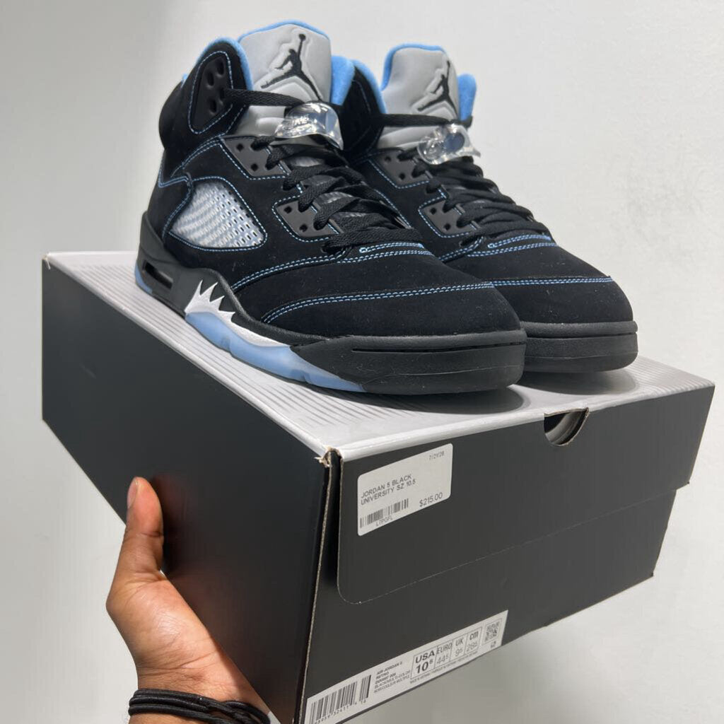 JORDAN 5 BLACK UNIVERSITY SZ 10.5