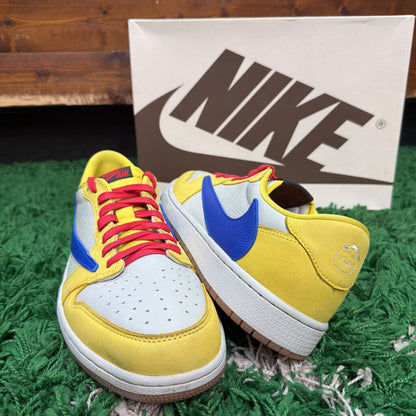 JORDAN 1 LOW CANARY SZ. 14W (BOX)