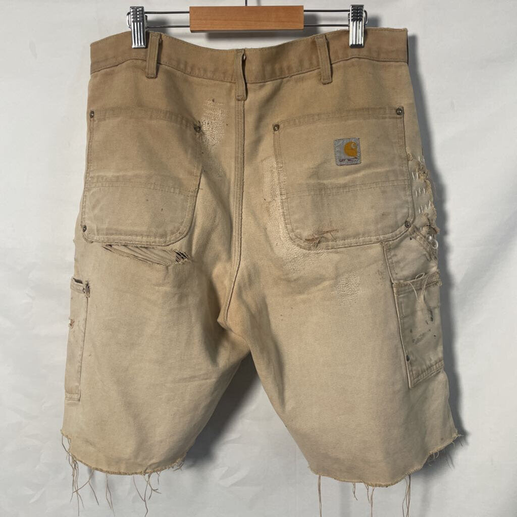 Tan carhart Double Knee Jorts Sz. 33