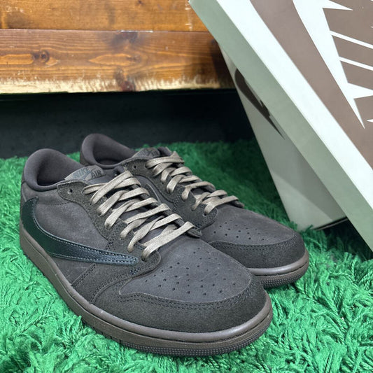 AIR JORDAN 1 LOW X TRAVIS SCOTT " DARK MOCHA " SZ.10