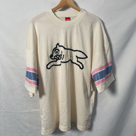 Ice Cream White Running Dog Jersey Sz. L