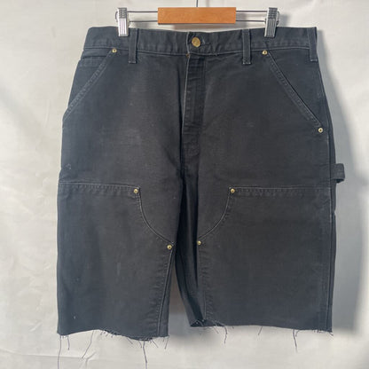 Carhartt Black Double Knee Shorts Sz. 33