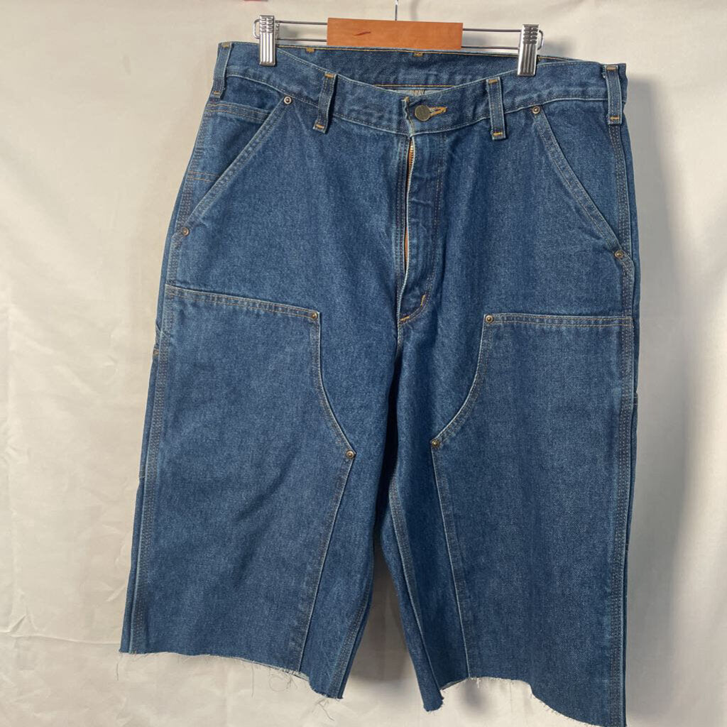 Carhartt Blue Double Knee Shorts Sz. 34