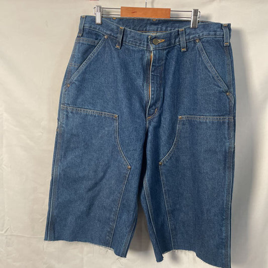 Carhartt Blue Double Knee Shorts Sz. 34