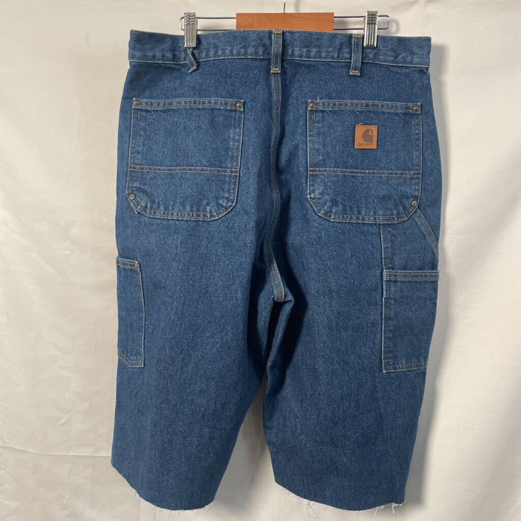 Carhartt Blue Double Knee Shorts Sz. 34