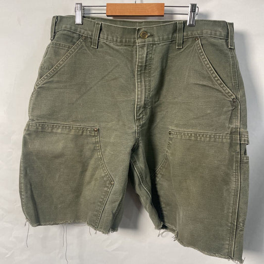 Carhartt Green Double Knee Shorts Sz. 36