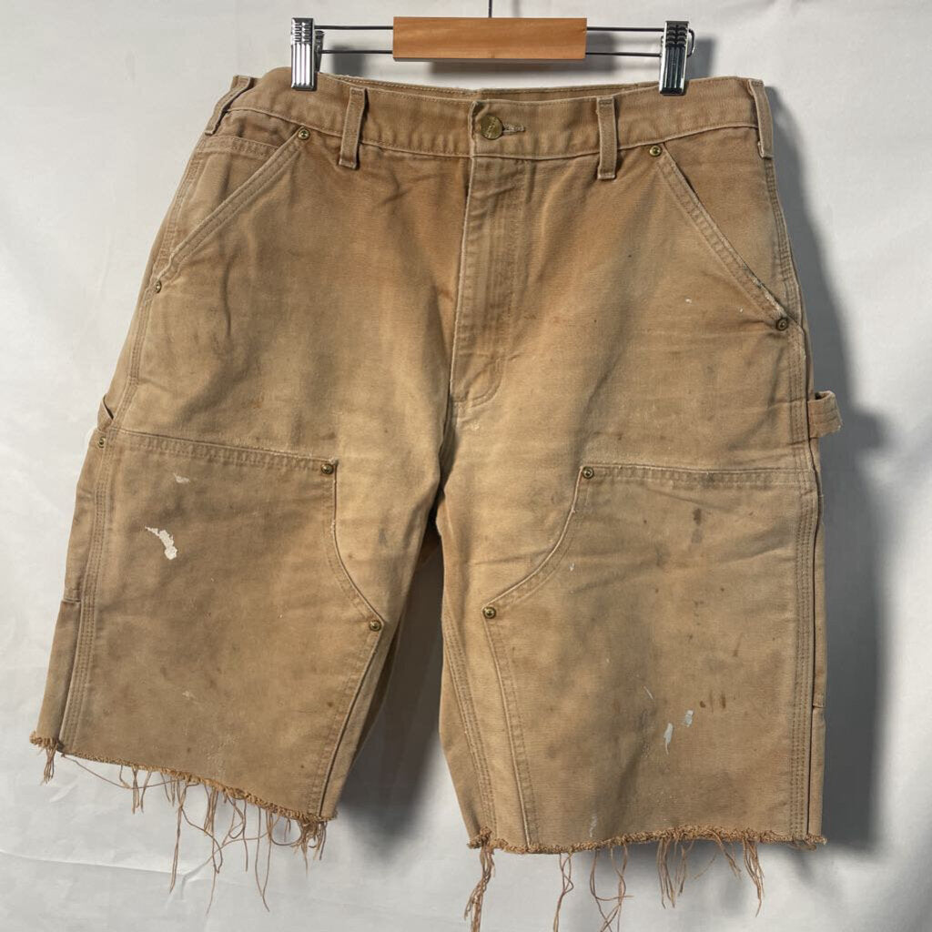 Carhartt Tan Double Knee Shorts Sz. 34