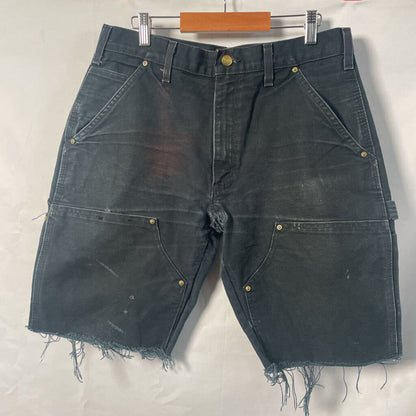 Carhartt Black Double Knee Shorts Sz. 32