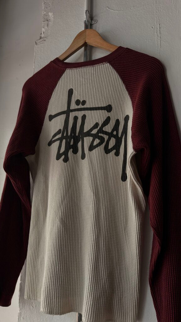 STUSSY 2 TONE THERMAL SZ.S