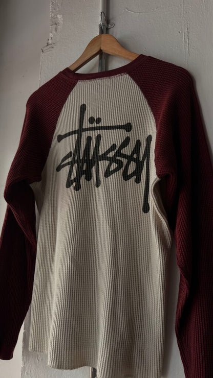 STUSSY 2 TONE THERMAL SZ.S