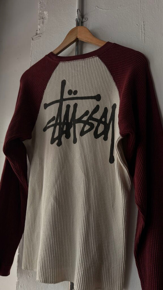 STUSSY 2 TONE THERMAL SZ.S