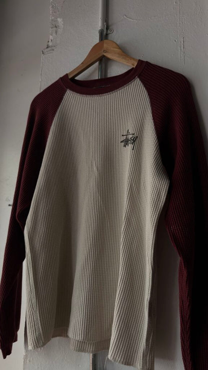 STUSSY 2 TONE THERMAL SZ.S