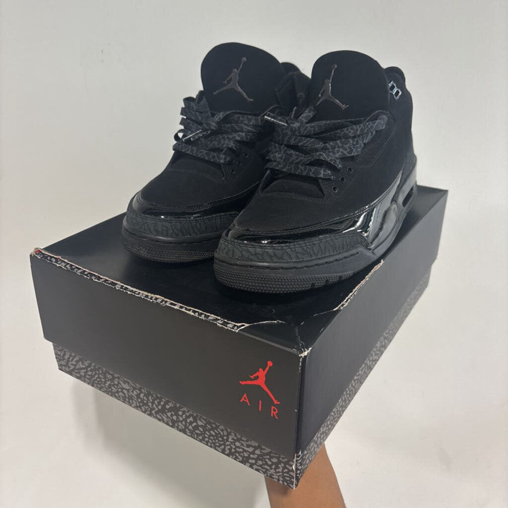 AJ3 BLACK CAT SZ 10.5