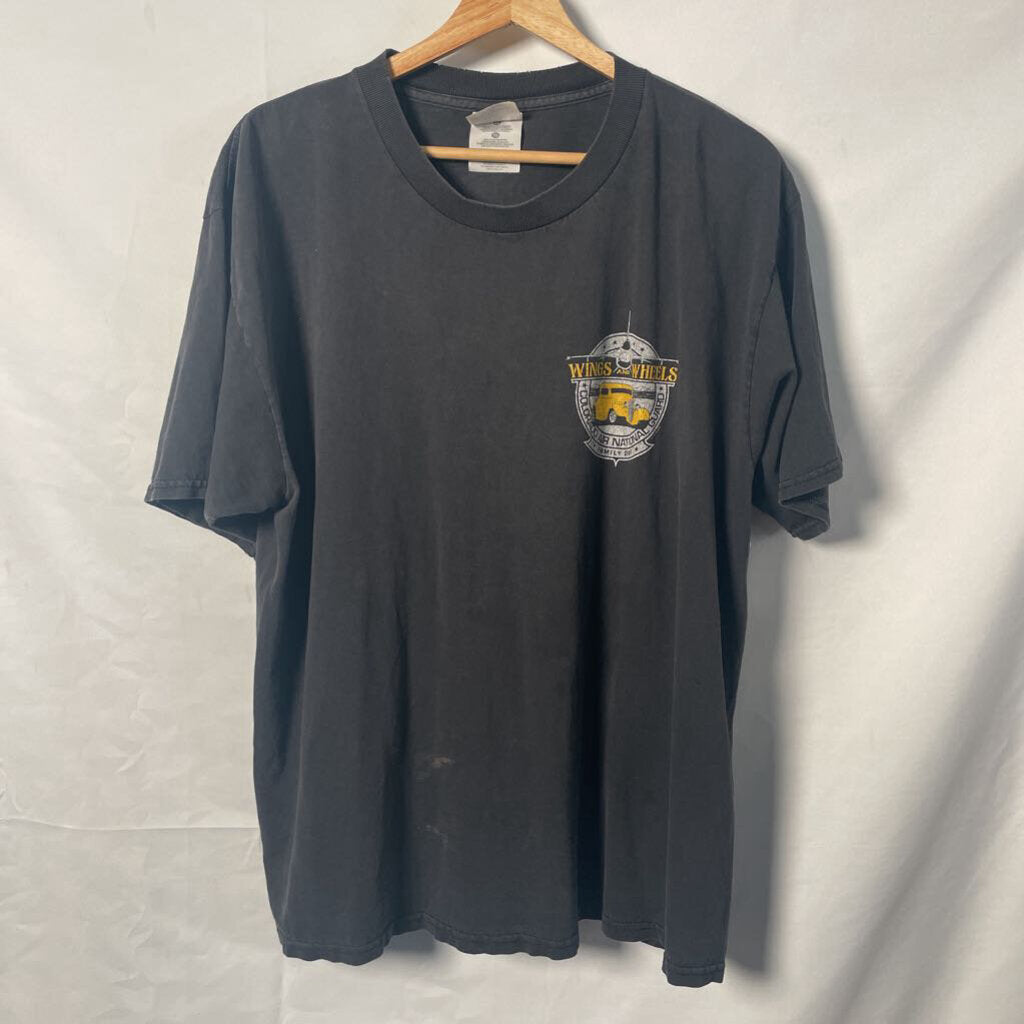 Vintage Wheels Tee Sz. XL