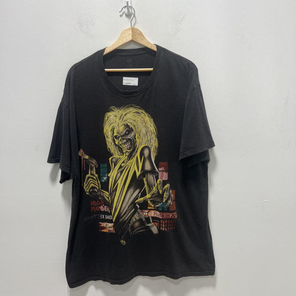 IRON MAIDEN TEE SZ XL
