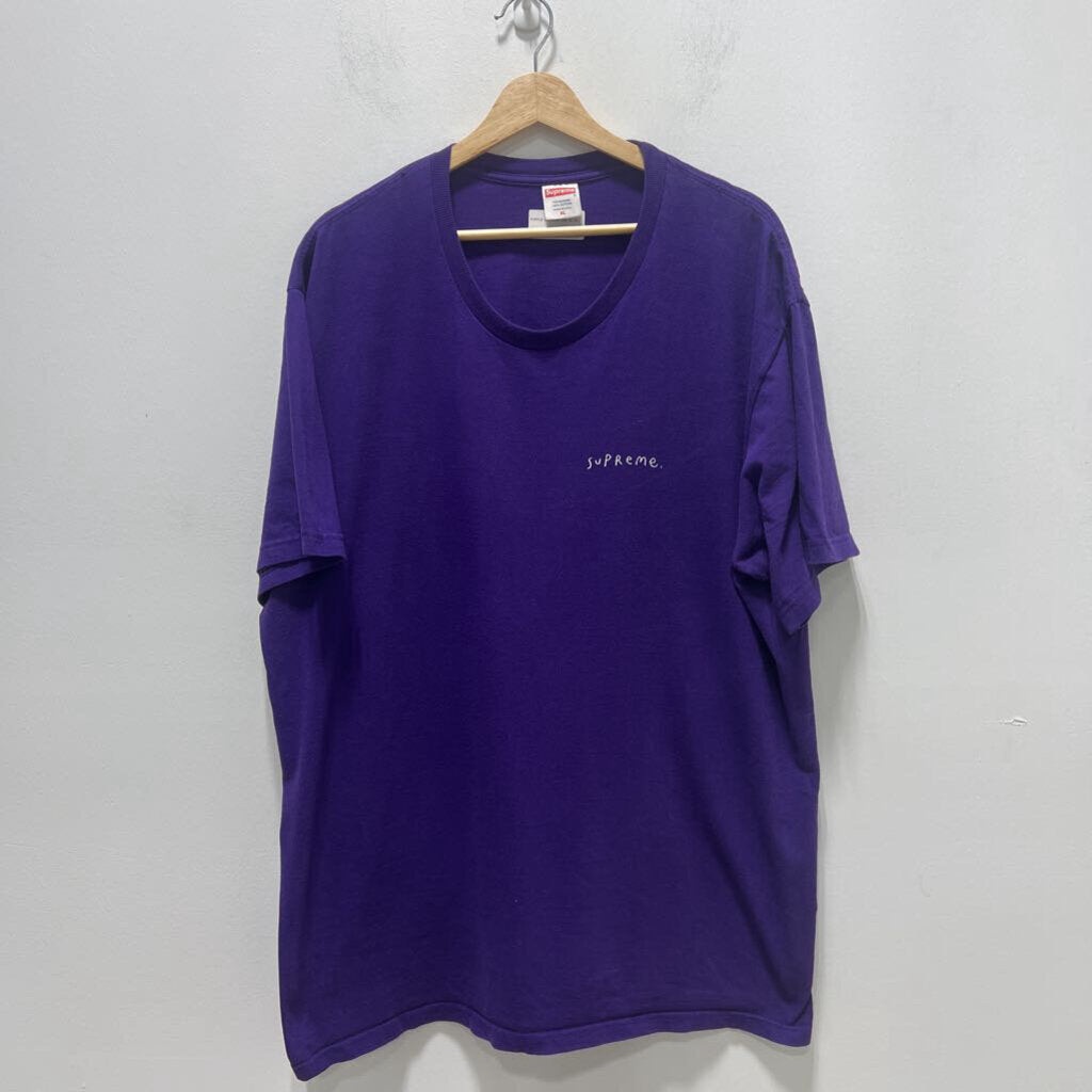 PURPLE SUPREME TEE SZ XL