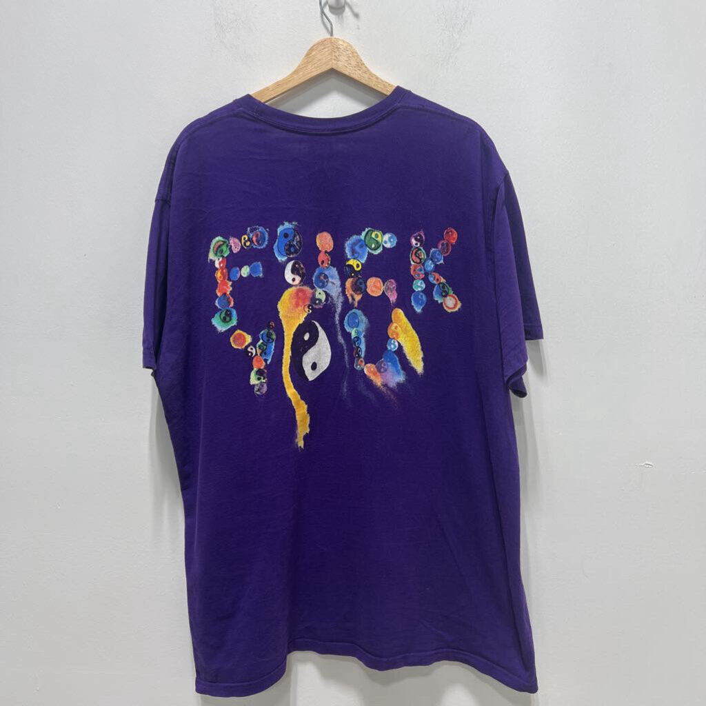 PURPLE SUPREME TEE SZ XL