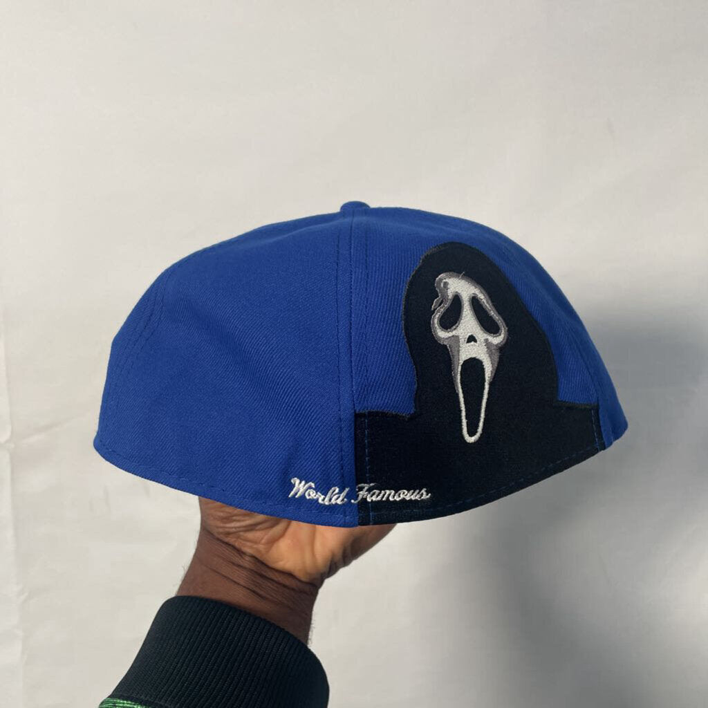 Supreme Blue Scream Fitted Sz. 7 3/8