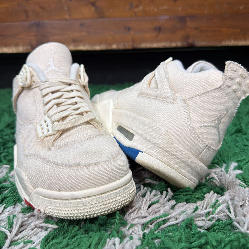 BLANK CANVAS JORDAN 4 SZ 7 (NO BOX)