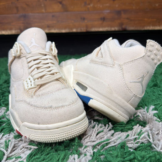 BLANK CANVAS JORDAN 4 SZ 7 (NO BOX)