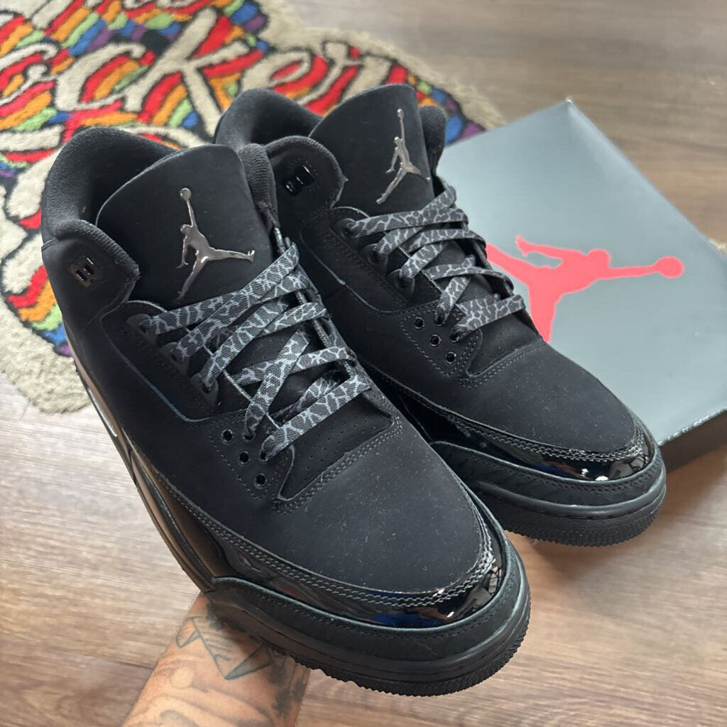 JORDAN 3 BLACK CAT SZ. 11 (BOX)