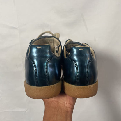 Blue Metallic gats Sz. 42