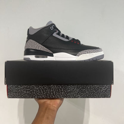 JORDAN 3 BLACK CEMENT SZ 10