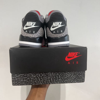 JORDAN 3 BLACK CEMENT SZ 10