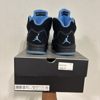 JORDAN 5 BLACK UNIVERSITY SZ 9
