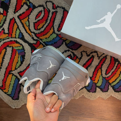 JORDAN 5 WOLF GREYS W/ BOX SZ 12
