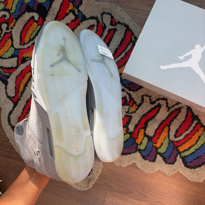 JORDAN 5 WOLF GREYS W/ BOX SZ 12