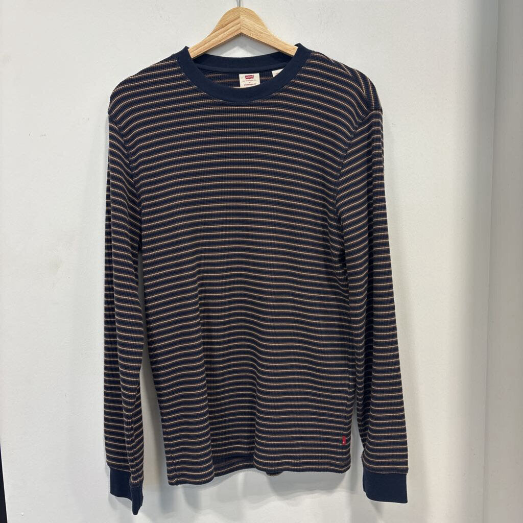 LEVIS STRIPPED LONGSLEEVE SZ S