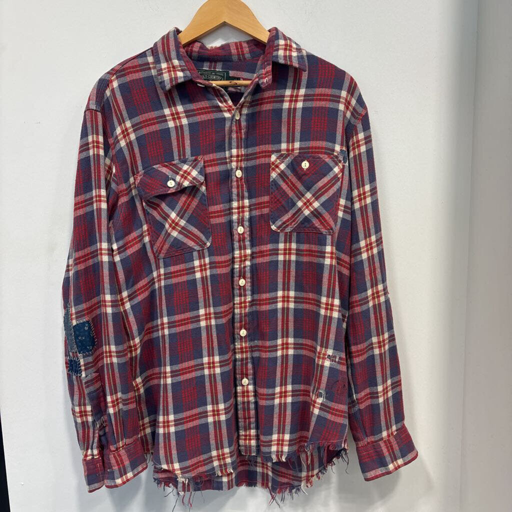POLO FLANNEL SZ L