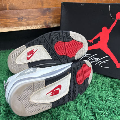 "CEMENT" JORDAN 4 SZ 8.5 (BOX)