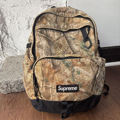 SUPREME DENIM CAMO BACK PACK