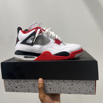 JORDAN 4 FIRE RED SZ 9.5