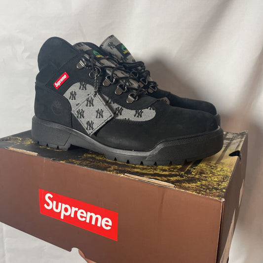 Supreme Black Field Boot Sz. 10