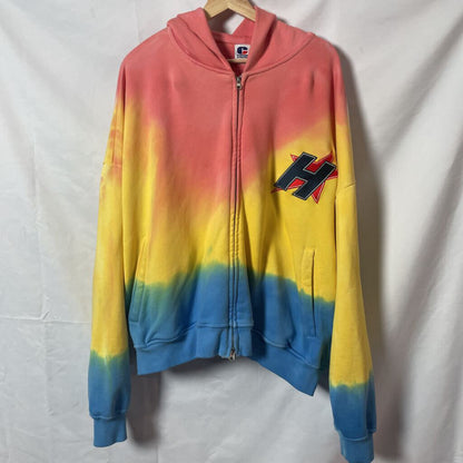 HMDD Tie Dye Zip Up Sz. L