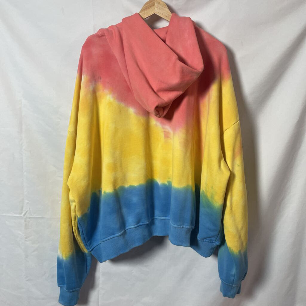 HMDD Tie Dye Zip Up Sz. L