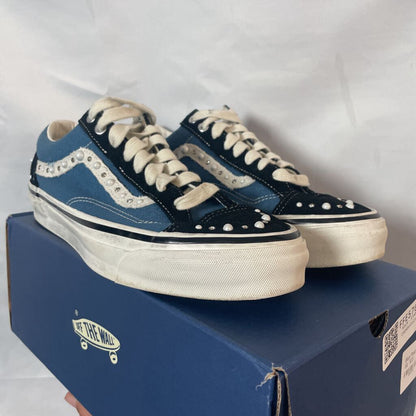 Blue Pearlized Vans Sz. 10.5