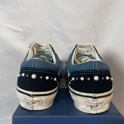 Blue Pearlized Vans Sz. 10.5