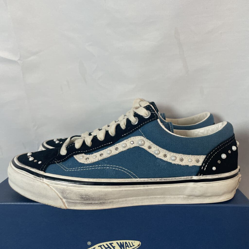 Blue Pearlized Vans Sz. 10.5