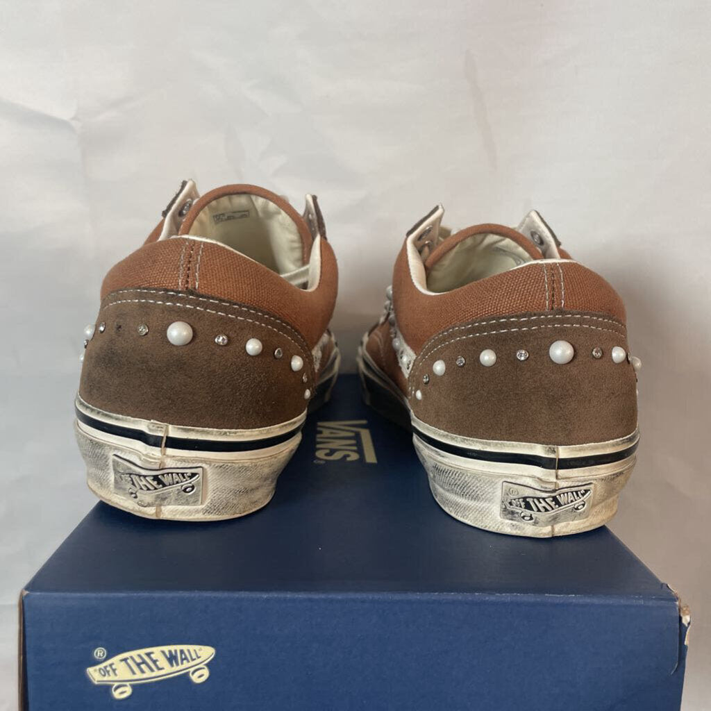 Brown Pearlized Vans Sz. 13