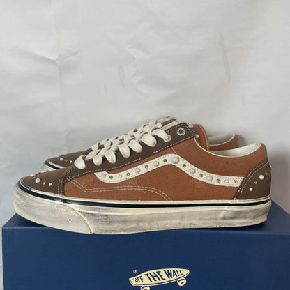 Brown Pearlized Vans Sz. 13