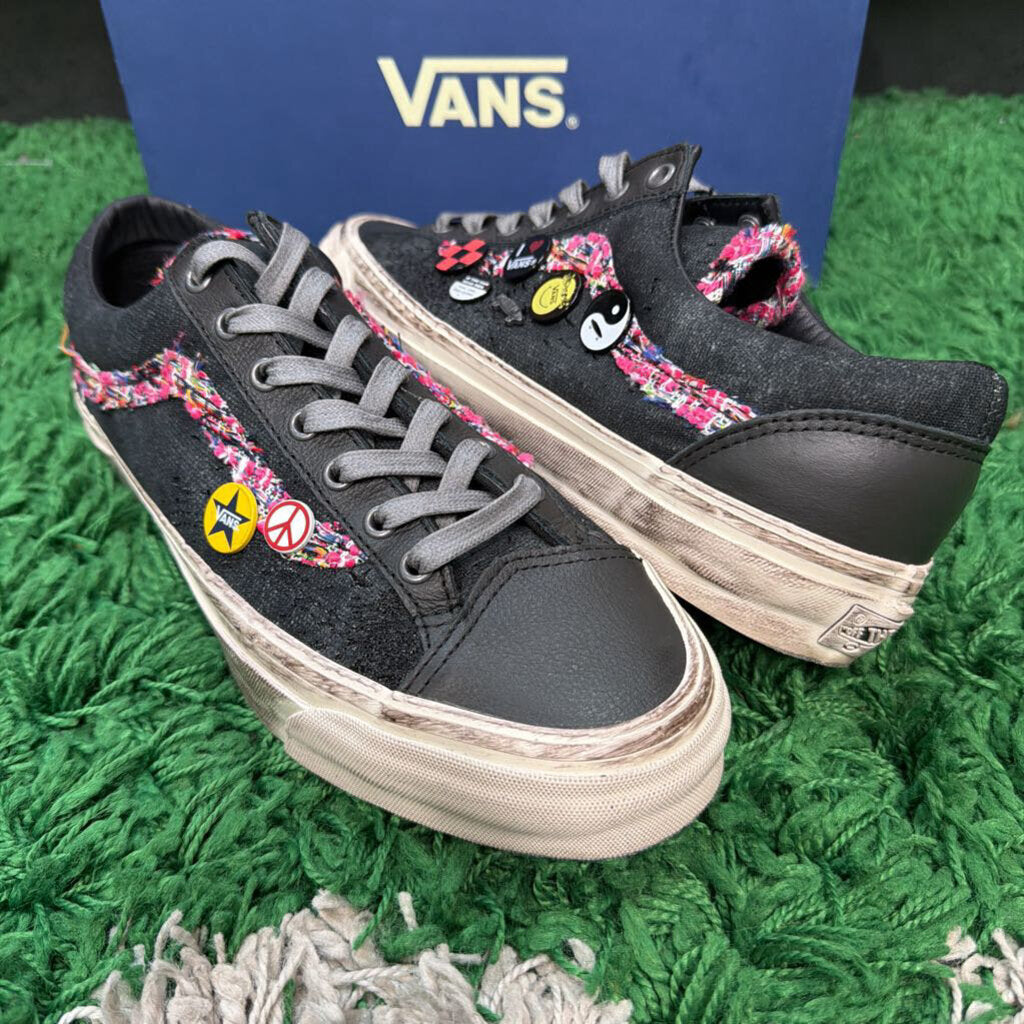 SOUVENIR VANS "FADED BLACK" SZ 10.5 (BOX)
