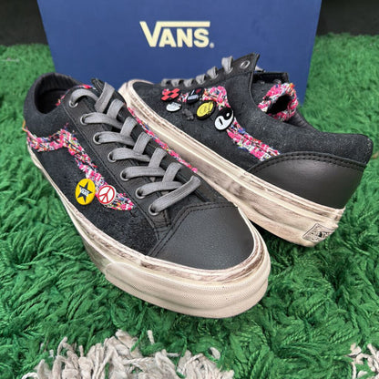 SOUVENIR VANS "FADED BLACK" SZ 10.5 (BOX)