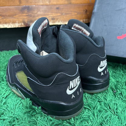 JORDAN 5 BLACK METALLIC SZ. 12.5 (BOX)