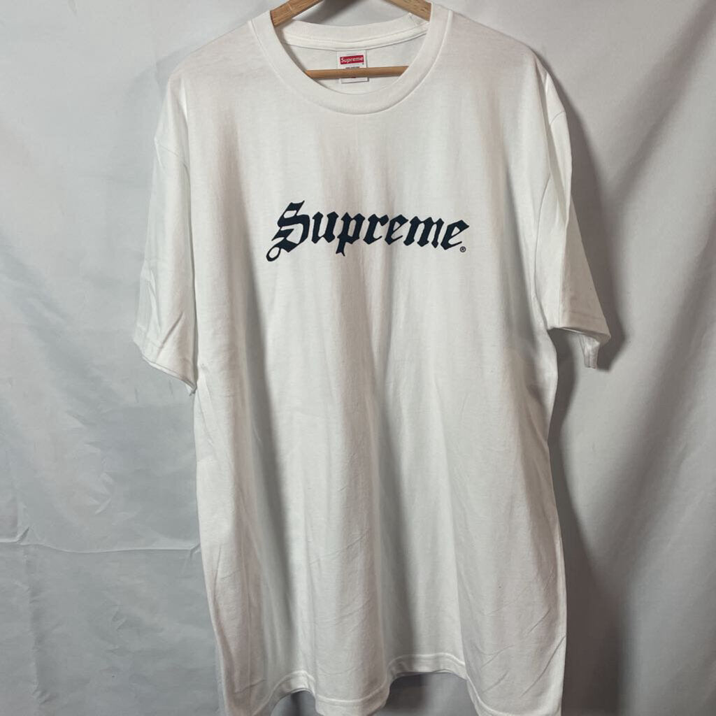 Supreme White Speed Tee Sz. XL